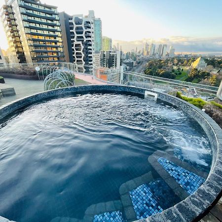 Cozy 1 Bed Apt & Spa,Free Parking ,Phenomena Views Melbourne Exterior foto