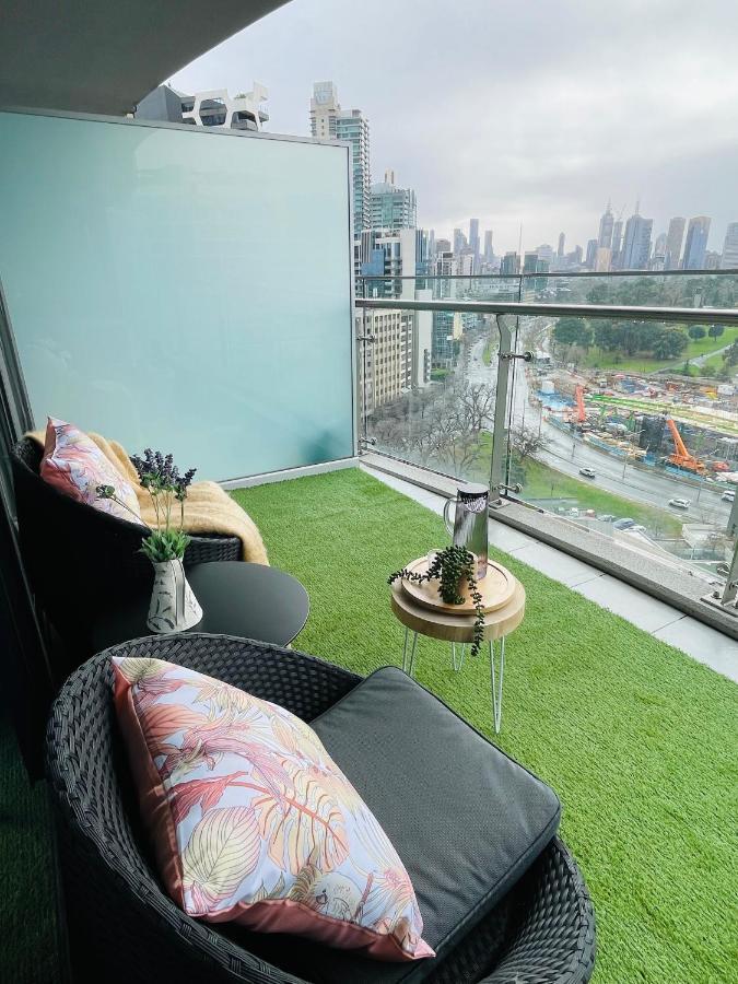Cozy 1 Bed Apt & Spa,Free Parking ,Phenomena Views Melbourne Exterior foto