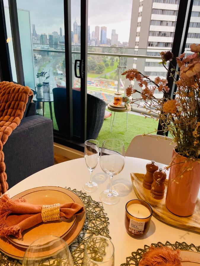 Cozy 1 Bed Apt & Spa,Free Parking ,Phenomena Views Melbourne Exterior foto