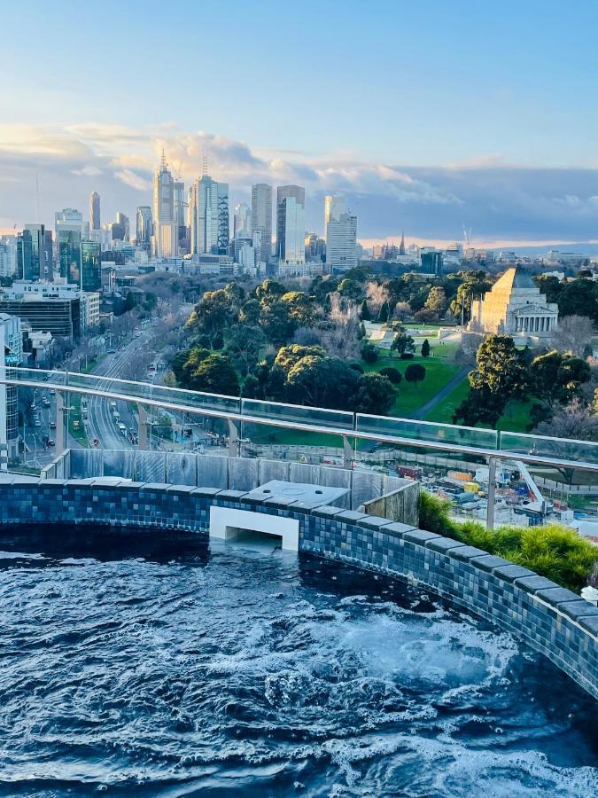 Cozy 1 Bed Apt & Spa,Free Parking ,Phenomena Views Melbourne Exterior foto
